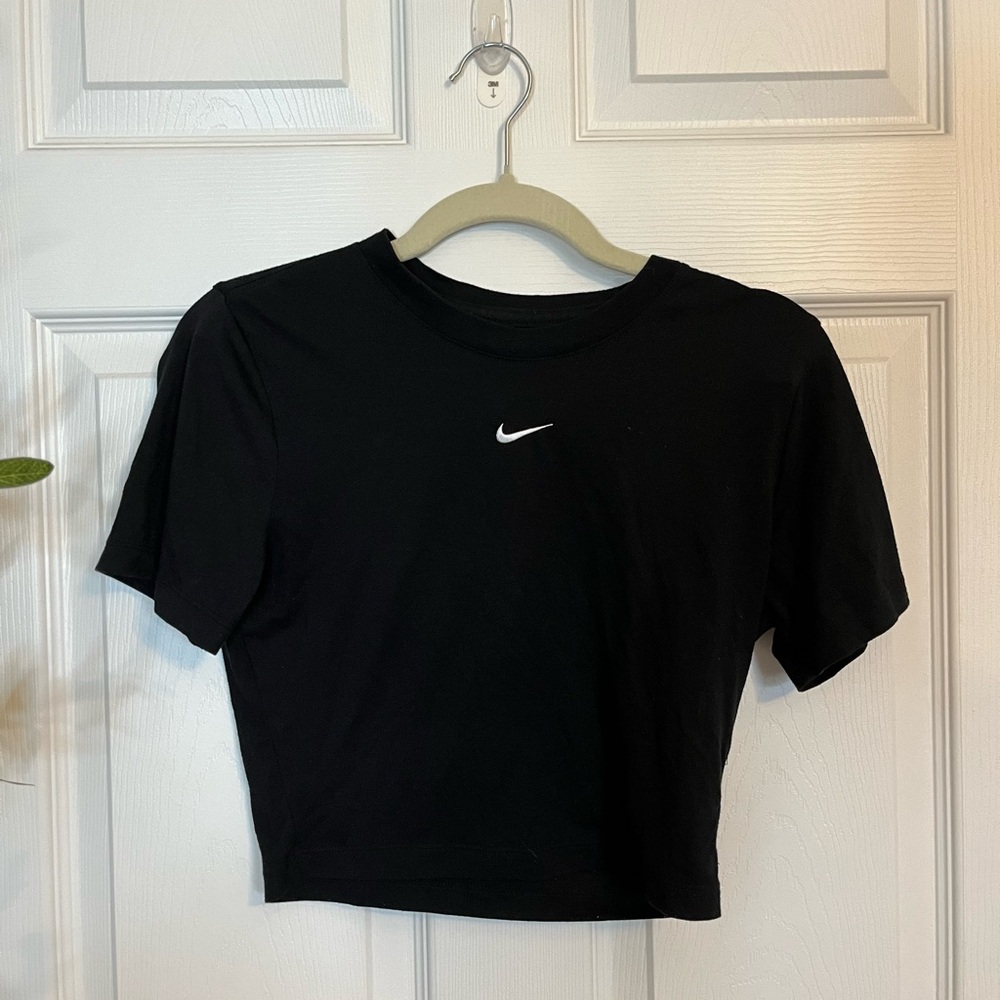Nike Women's Black Crop Top